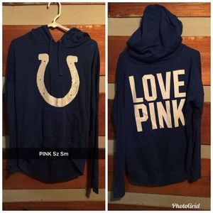 VS Pink Tunic Hoodie